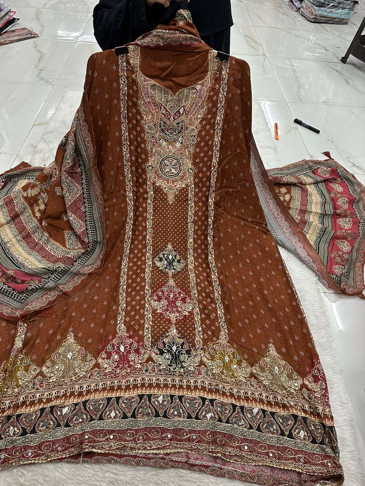 Falah Premium Maslin Collection Code - 26026 By Falah Designer